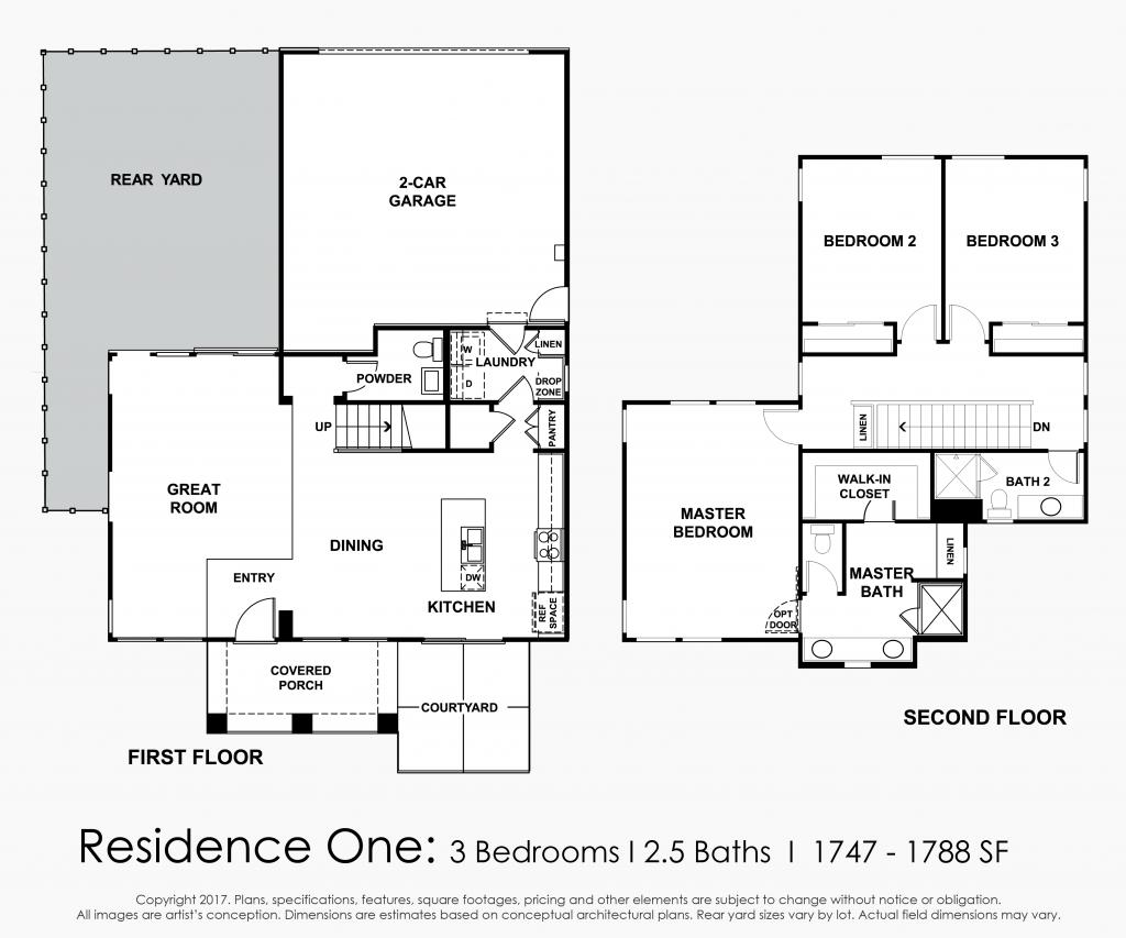 Residence 1 at Rocklin Trails Cresleigh Homes