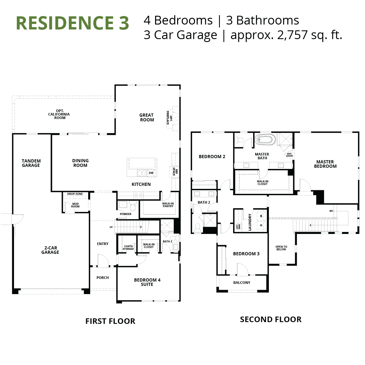 Brighton Floor Plans 03 Cresleigh