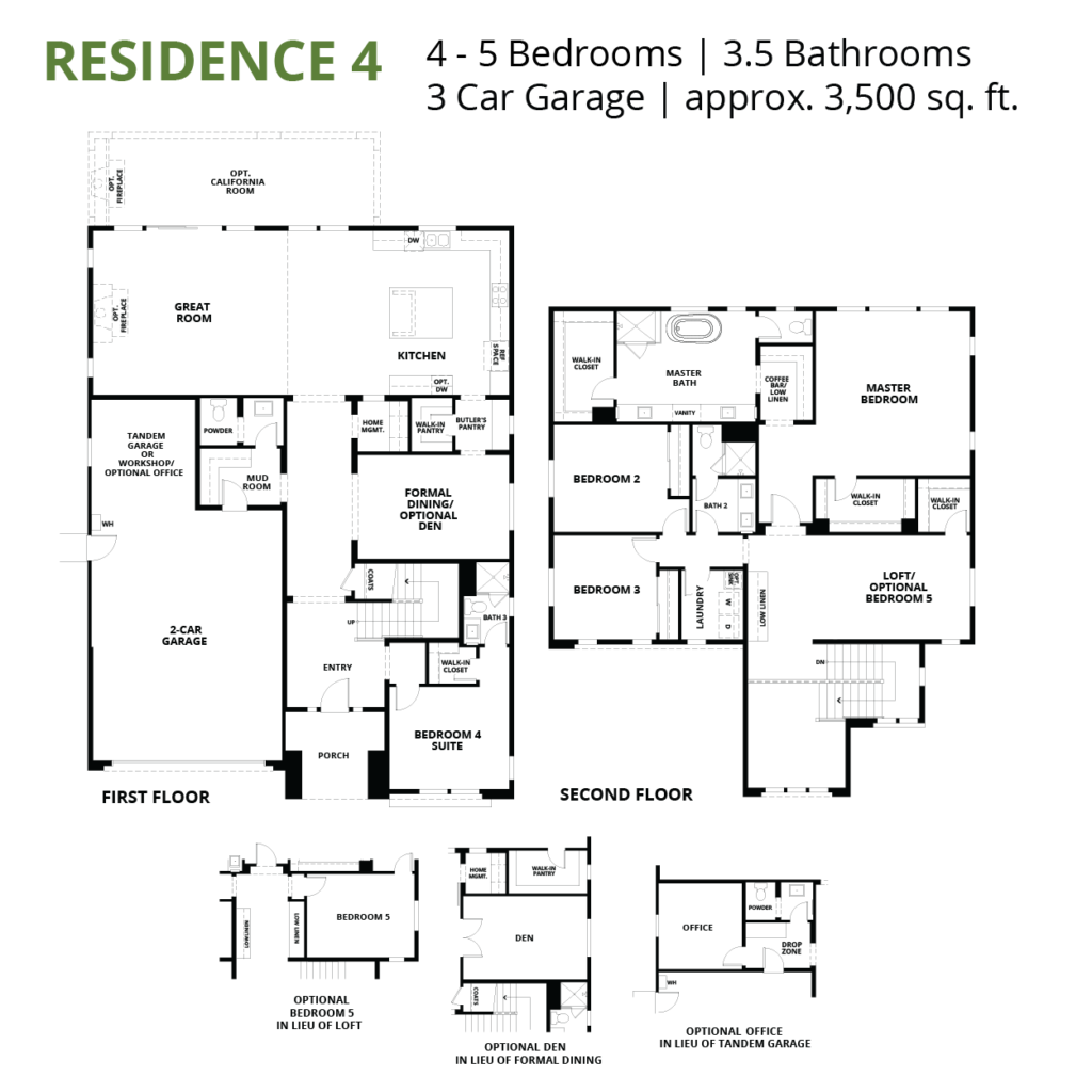 Brighton Floor Plans04 Cresleigh Homes